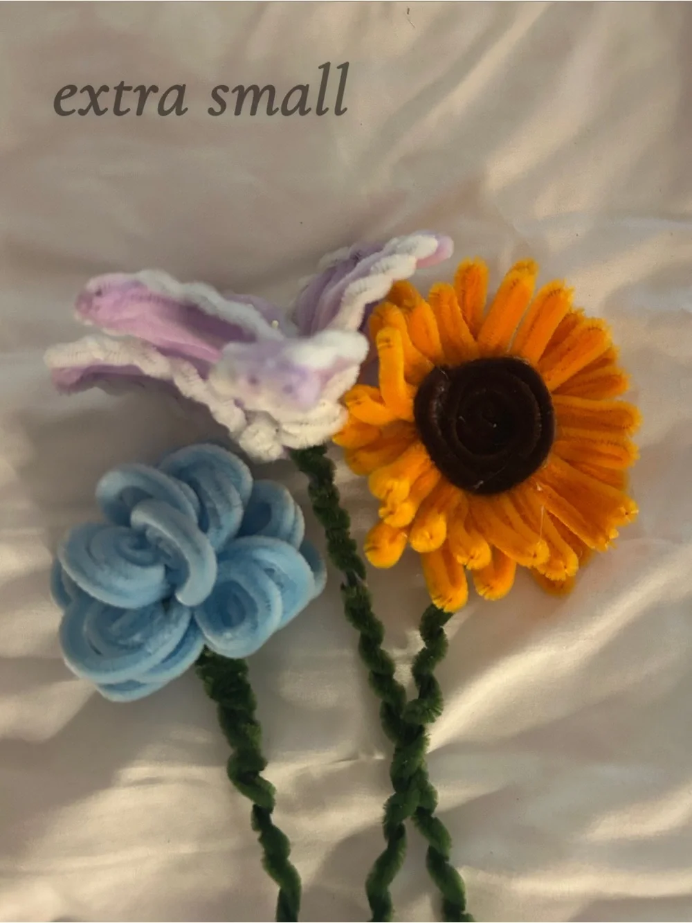 Pipe cleaner flower bouquet!